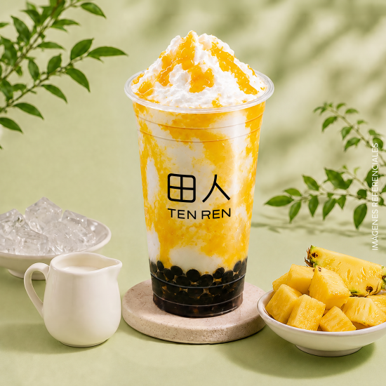 Ten Ren Piña Milk Slush